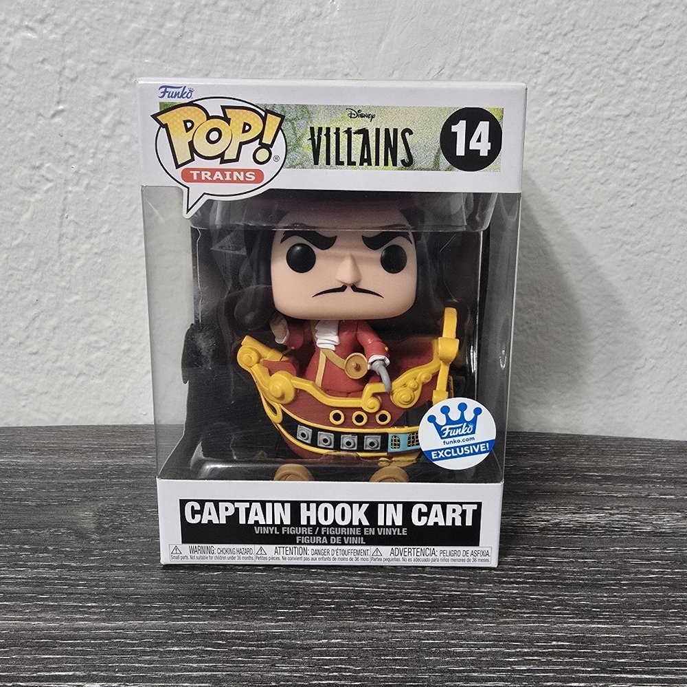 Funko Pop! Captain Hook in Cart Vinyl Figure